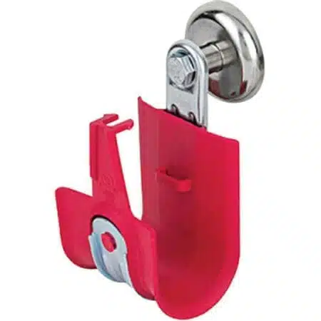 HPH16MH-10R Platinum Tools 1" Standard HPH J-Hook, Size 16, Red, with Magnet. 10/Box.