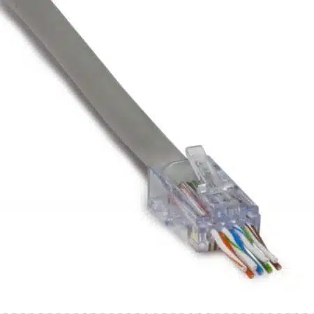 100028C Platinum Tools ezEX44 Connectors, 50/Clamshell.
