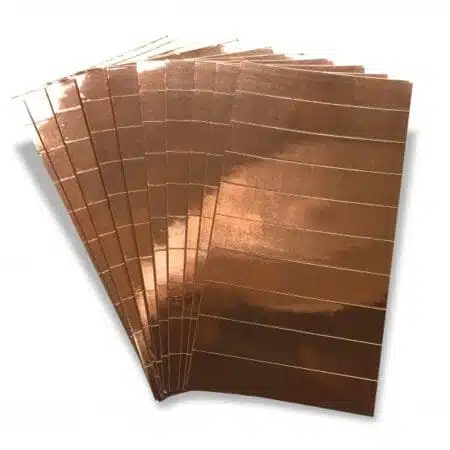 2039 Platinum Tools Copper Foil Strips w/Conductive Adhesive. 100/Bag.