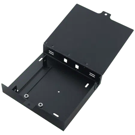 FWMP-24-V2 LYNN  Wall-mount fiber box - supports 1 LGX panel insert - front cable protection