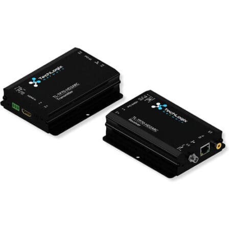 TL-TP70-HD2ARC TechLogix HDM & Control over Twisted Pair Cable Extender with ARC breakout -- 70m