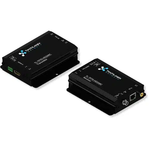 TL-TP70-HD2ARC TechLogix HDM & Control over Twisted Pair Cable Extender with ARC breakout -- 70m