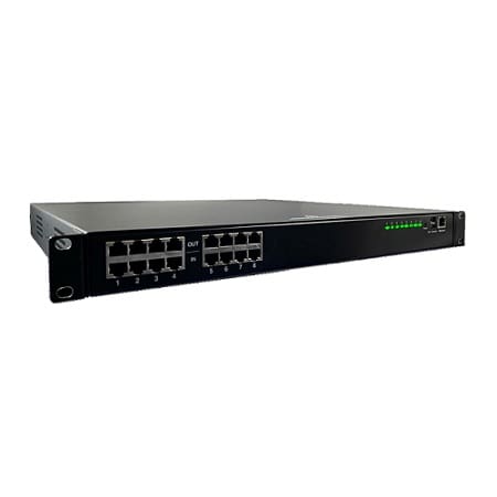 BT500-8R LifeSafety Power Midspan, 500W, 8 Port, 802.3bt