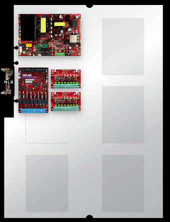 FPO150-2D8PM8NL4E6M/T8-A LifeSafety Power   8DR SV |  150W | E6M | NET