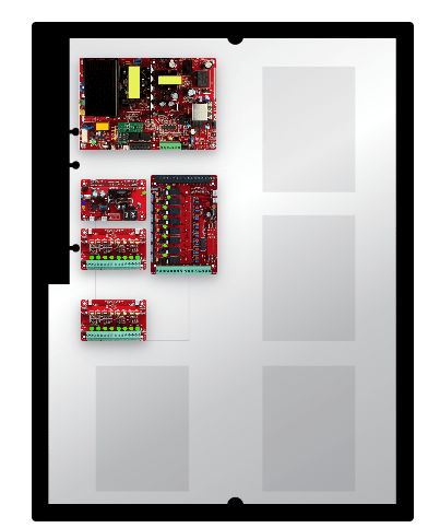 FPO150-B100C82D8PE6M/P8-B LifeSafety Power 8DR DV | 150W | E6M