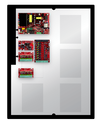 FPO150-B100C82D8PE6M/T8-C LifeSafety Power 8DR DV | 150W | E6M