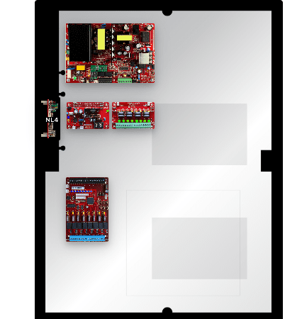 FPO150-B100D8M8NL4E6A/T8-C LifeSafety Power   8DR DV | 150W | E6A | NET