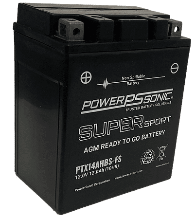 Power Sonic - PTX14AHBS-FS - PTX14AHBS-FS; Sealed 12V 12Ah