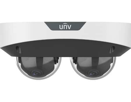 Uniview IPC3222SS-ADF40K-I1 2*2MP LightHunter MultiView Fixed IR Dome Network Camera