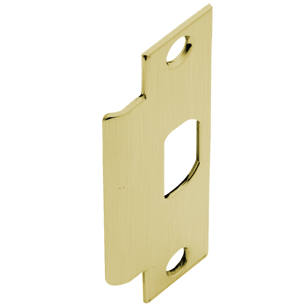 10-025 1316 606 Schlage ANSI Strike, 4-7/8" x 1-1/4", 1-3/16" Lip, For Use With A/AL/B250/D/ND/S Series, Satin Brass Finish