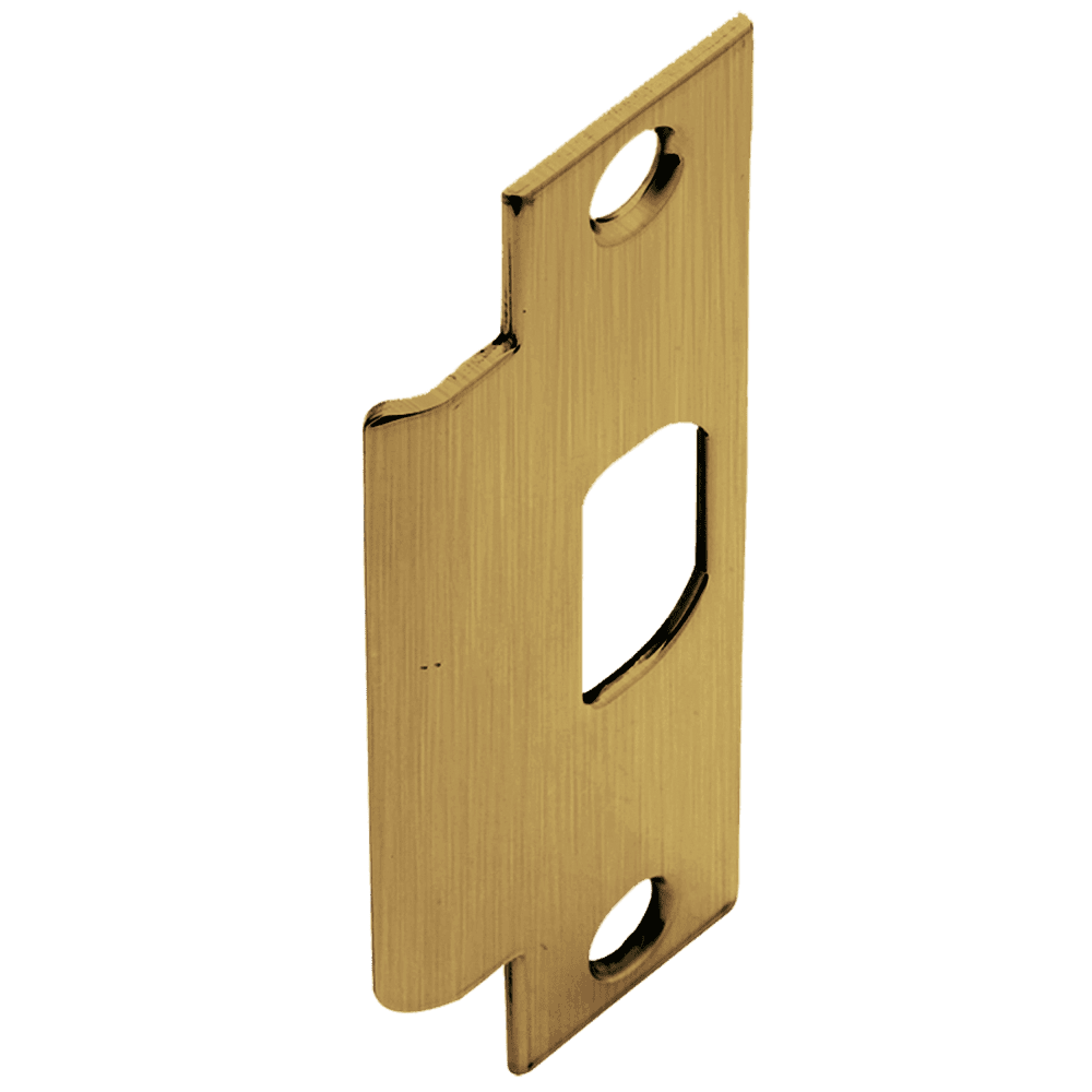 10-025 1316 609 Schlage ANSI Strike, 4-7/8" x 1-1/4", 1-3/16" Lip, For Use With A/AL/B250/D/ND/S Series, Satin Brass Blackened Satin Relieved Clear Coated Finish