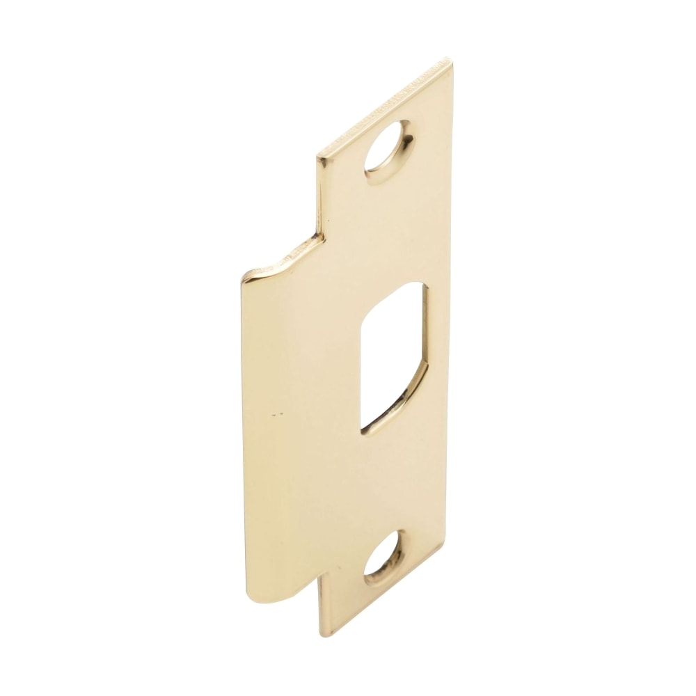 10-025 1316 605 Schlage ANSI Strike, 4-7/8" x 1-1/4", 1-3/16" Lip, For Use With A/AL/B250/D/ND/S Series, Satin Brass Finish