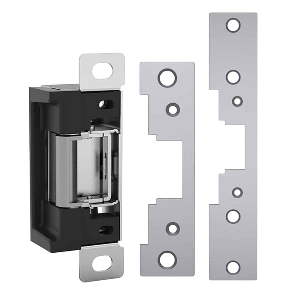 HES 7000C-630-LBM Grade 1 Electric Strike, Fail Safe/Fail Secure, 12/24 VDC, Latchbolt Monitor, Satin Stainless Steel