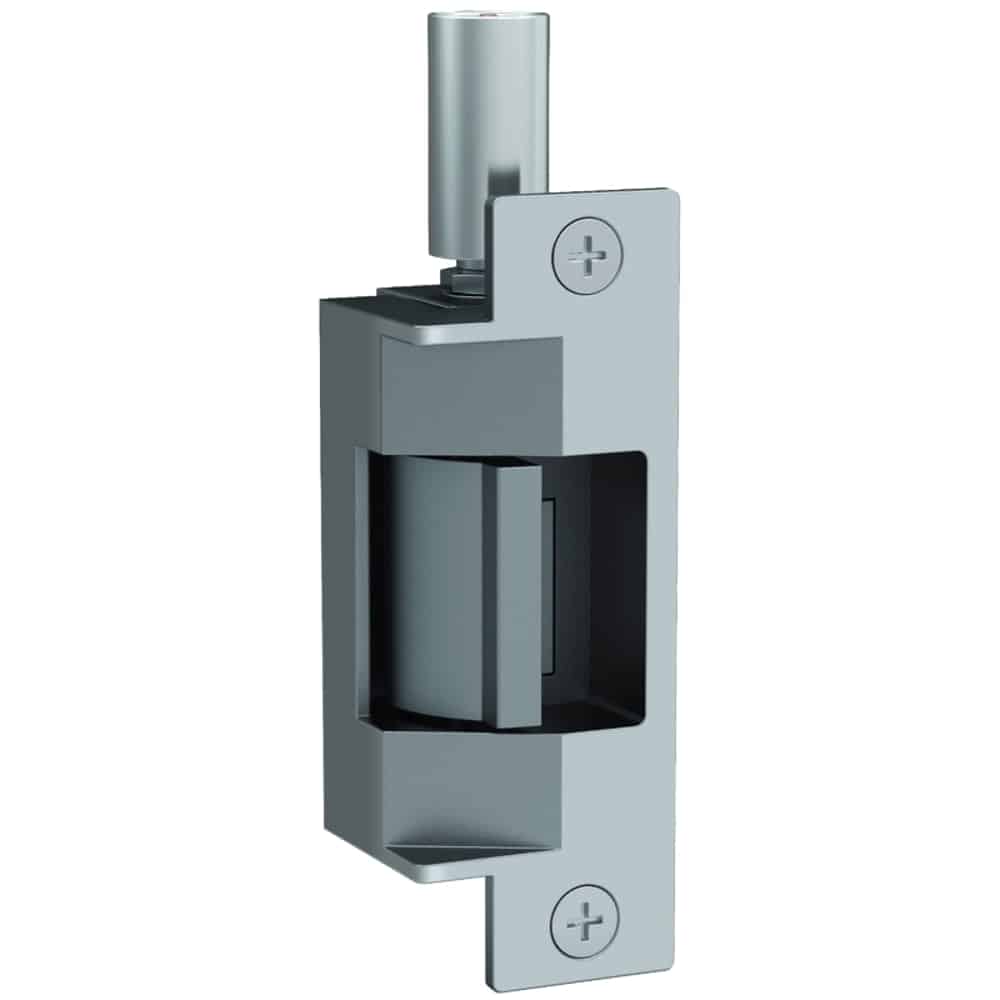 712-75 12D 630 Fail Secure, Complete 12VDC Electric Strike, 3/4" Keeper, Metal Frame, Satin Stainless Steel