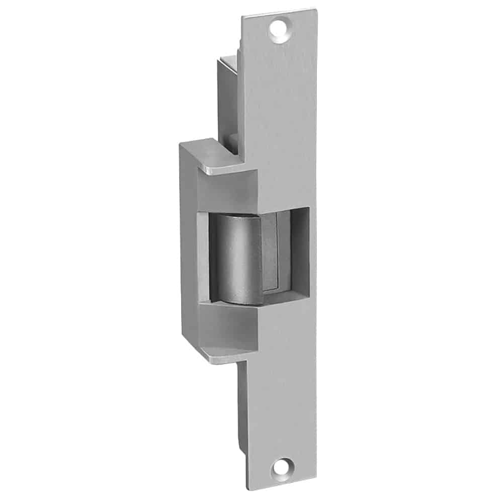 310-2 3/4 12D 630 Fail Secure, Complete 12VDC Electric Strike, 3/4" Keeper, Satin Stainless Steel