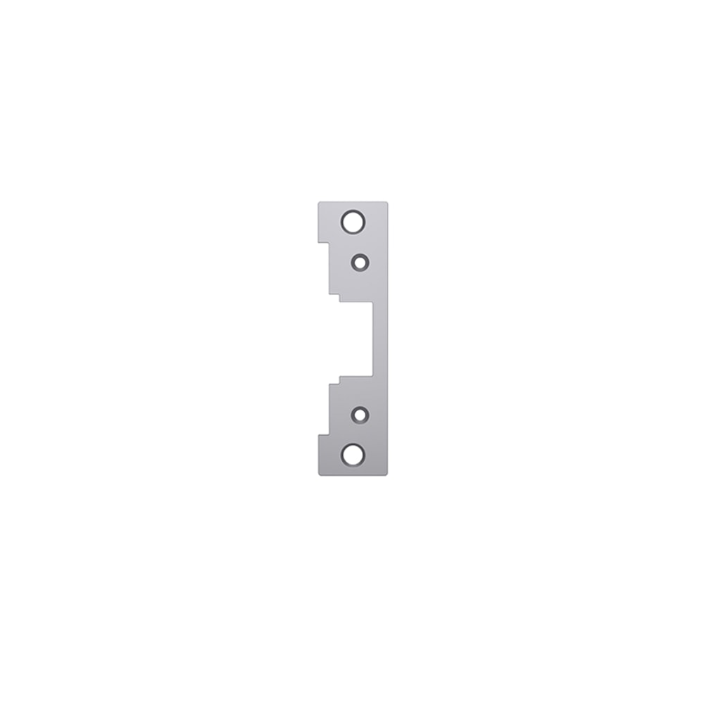 HES 791 630 Faceplate Only, 7000 Series, 4-7/8" x 1-1/4", Flat with Square Corners, Satin Stainless Steel