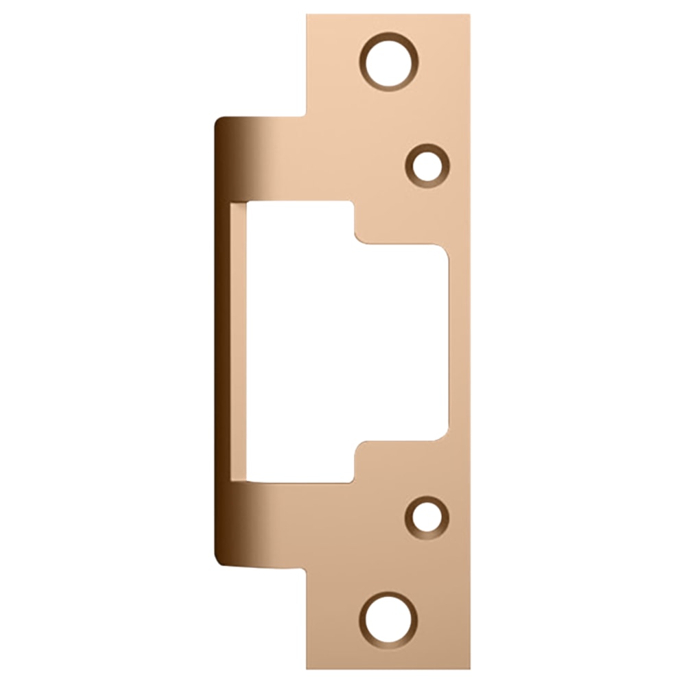 HES 801 612 Electric Strike Faceplate Only, 8000/8300 Series, 4-7/8" x 1-1/4", Flat with Square Corners, Satin Bronze