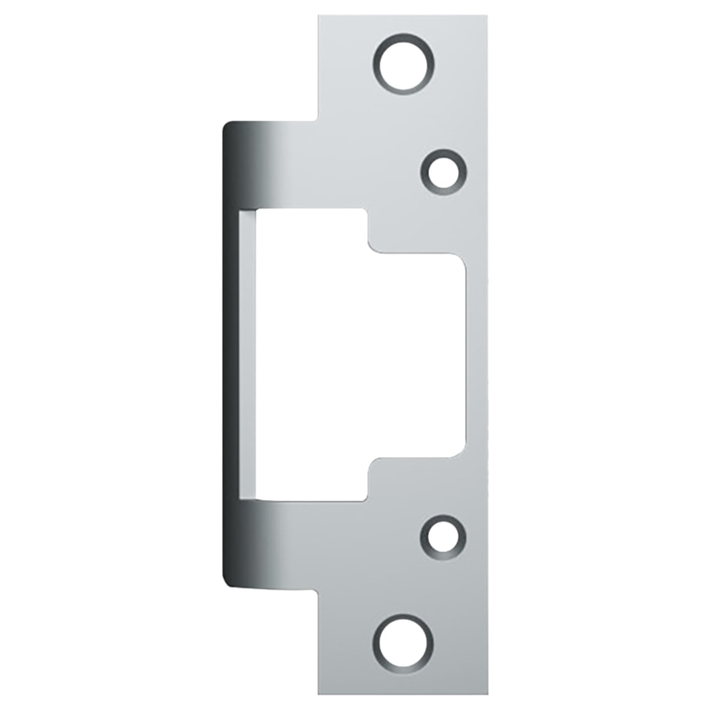 HES 801 630 Electric Strike Faceplate Only, 8000/8300 Series, 4-7/8" x 1-1/4", Flat with Square Corners, Satin Stainless Steel