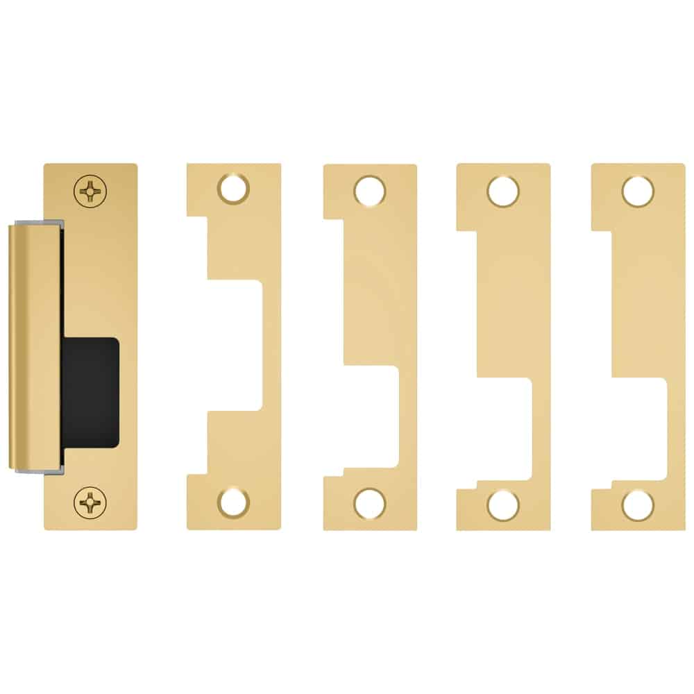 HES 1500C-605 Grade 1 Electric Strike, For Cylindrical or Mortise Latchbolt Locks 12/24 VDC