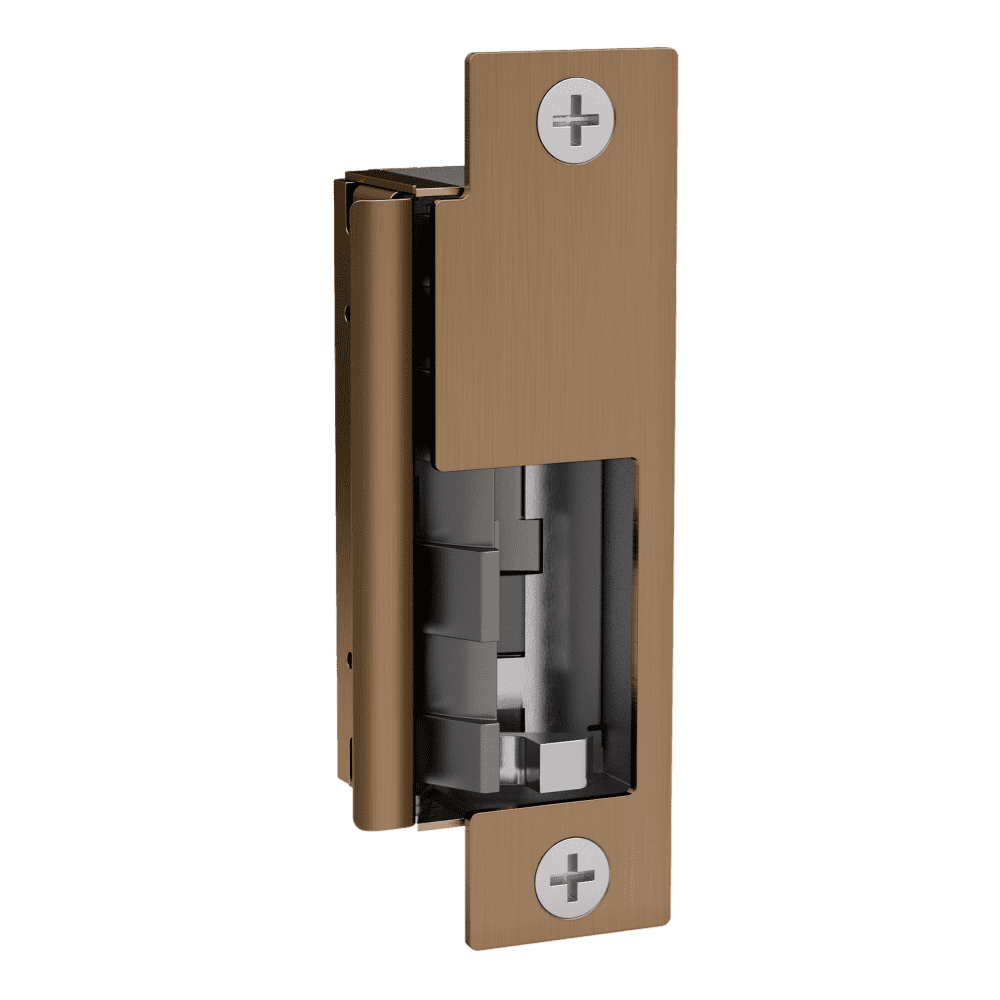 HES 8500-612 Fail Safe/Fail Secure, Body Only, 12/24VDC Electric Strike, Satin Bronze Finish