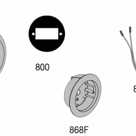 8310-3856TWF LCN Door Actuators & Plates