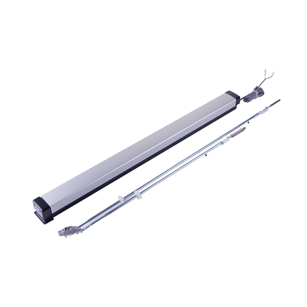 8611MLR-42 Adams Rite Grade 1 Narrow Stile Concealed Vertical Rod Exit Device, Motor Latch Retraction, Hex Key Dogging, For Aluminum Applications, 42", Satin Aluminum Clear Anodized Finish