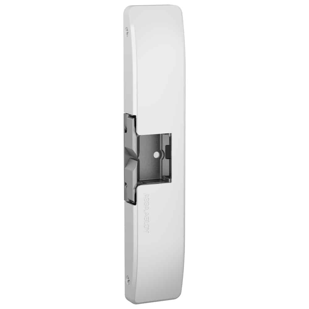 HES 9600-629 Grade 1 Electric Strike, Fail Safe/Fail Secure, 12/24 VDC, Surface Mounted, 3/4" Thickness, Bright Stainless Steel Finish