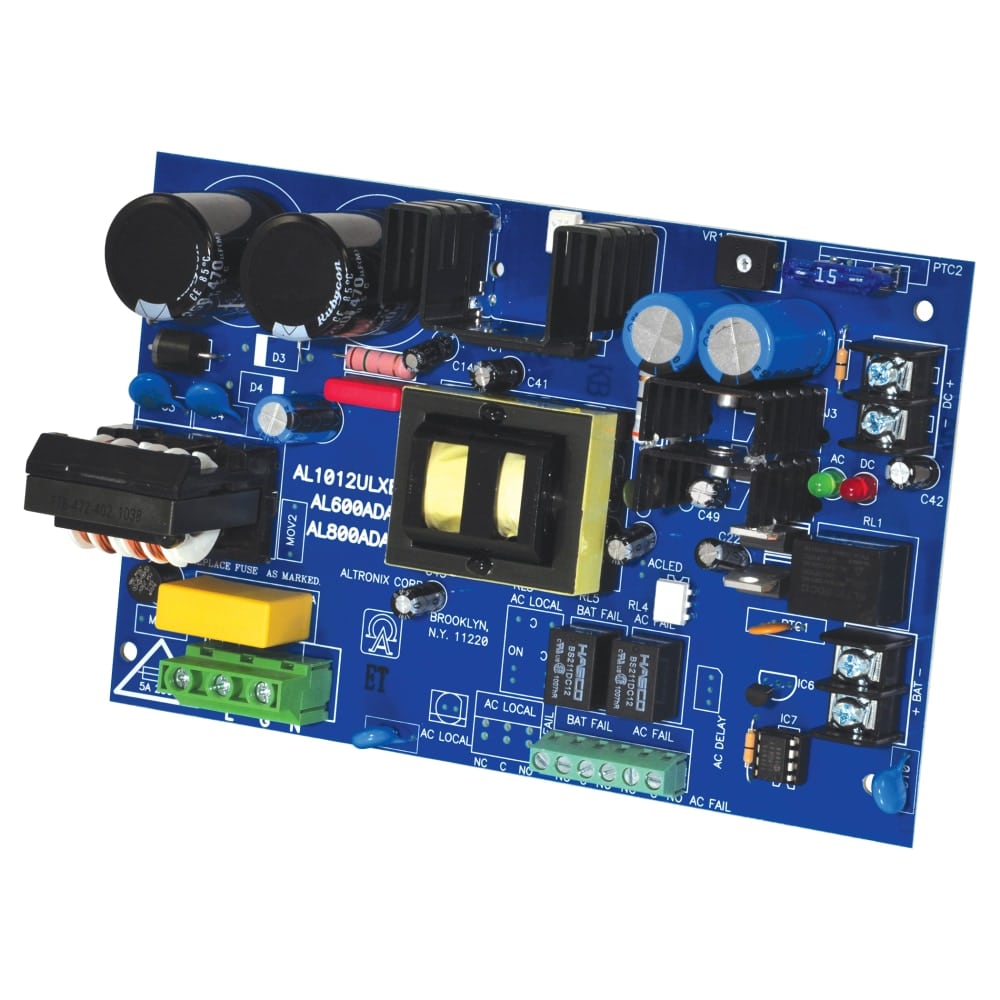 AL1012ULXB Altronix Off-Line Switching Power Supply Board, 12VDC at 10A