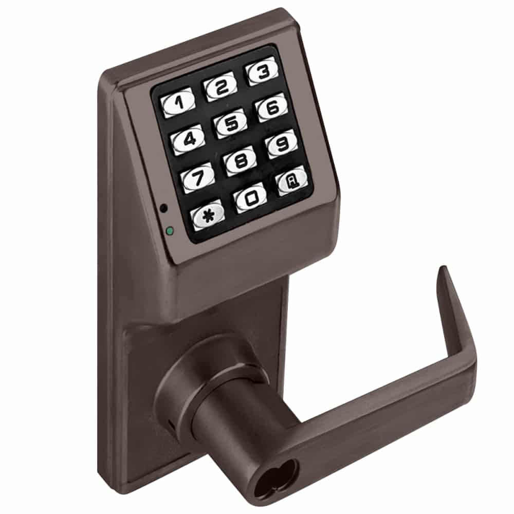 DL2700 US10B Alarm Lock Cylindrical Lock with Keypad Trim