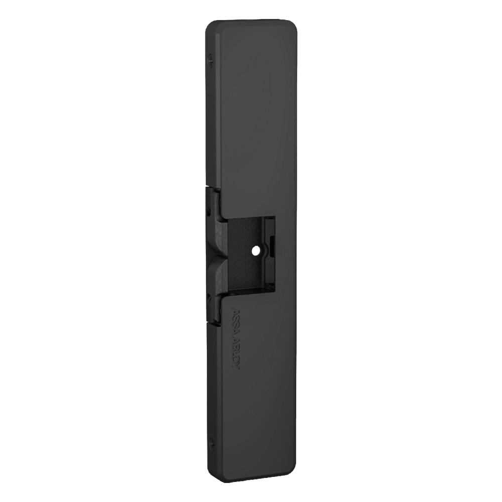 HES 9400-BSP Fail Safe/Fail Secure, Complete 12/24VDC Electric Strike, Surface Mounted, 1/2" Thickness, Black Suede Powder Coat Finish