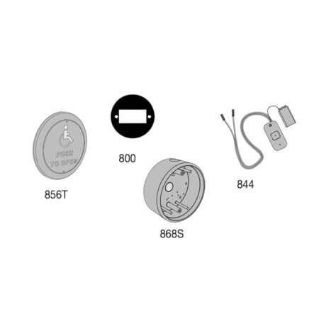 8310-3856TWS LCN Door Actuators & Plates
