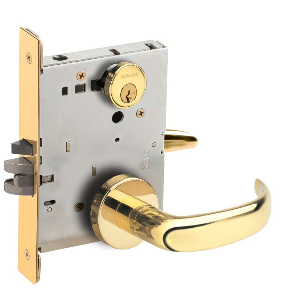L9050P 17A 605 Schlage Mortise Lock