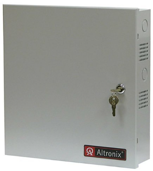 SMP5PMP8 Altronix Power Supply Charger, Fused Outputs, 12/24VDC at 4A, 115/220VAC, Supervision, BC300 Enclosure, Grey