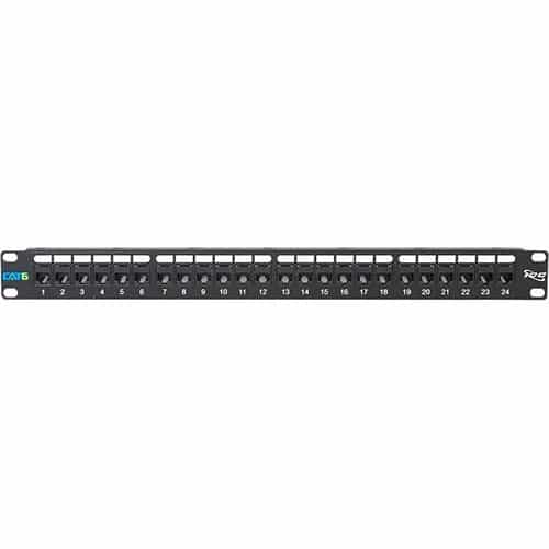 ICC ICMPP24CP6 CAT6 24-Port Feed-Through Patch Panel, 1U - Image 2