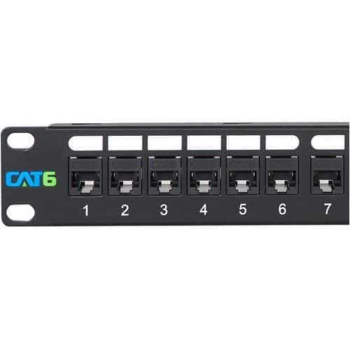 ICC ICMPP24CP6 CAT6 24-Port Feed-Through Patch Panel, 1U - Image 3
