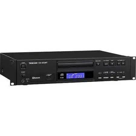 TASCAM CD-200BT Professional CD Player with Bluetooth Receiver, 1U - Image 3