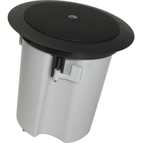 AtlasIED FAP40T-B 4" In-Ceiling Speaker with 16W 70V, 100V Transformer and Ported Enclosure,