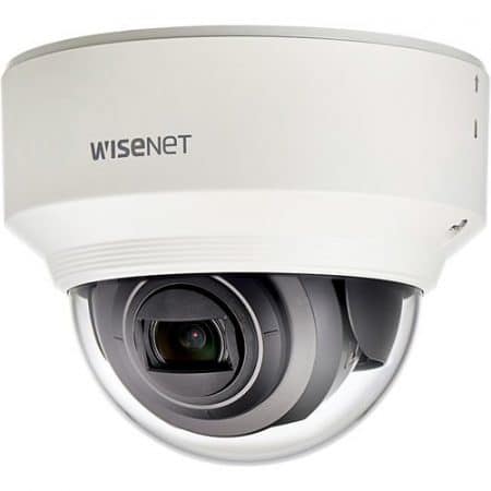 Hanwha XND-6080V X-Series 2MP Indoor Vandal Dome Camera, 2.8-12mm Varifocal Lens,