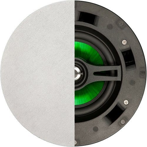 Beale Street IC6-MB 6-1/2" In-Ceiling 2-Way Speaker with 1" Aluminum Dome Pivoting - Image 2