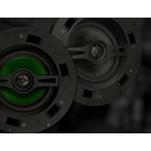 Beale Street IC6-MB 6-1/2" In-Ceiling 2-Way Speaker with 1" Aluminum Dome Pivoting - Image 6