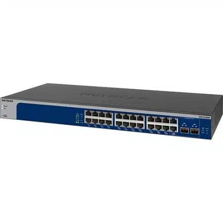 Netgear XS724EM-100NAS 24-Port 10-Gigabit/Multi-Gigabit Ethernet Smart Managed Plus Switch - Image 2