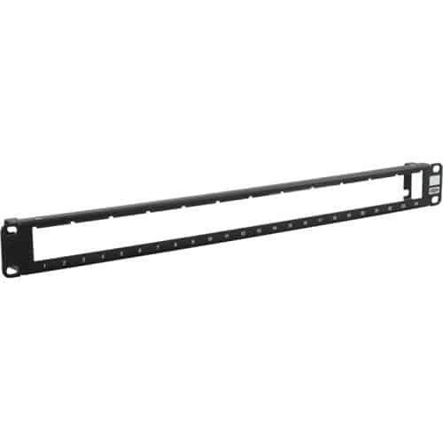 Hubbell HPJ24 Patch Panel, Jack, Unloaded, 24-Port, 19" X 1.75" - Image 2