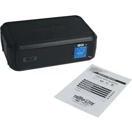 Tripp Lite OMNI900LCD OmniSmart LCD 120V 900VA 475W Line-Interactive UPS, tower, LCD display, USB port - Image 3