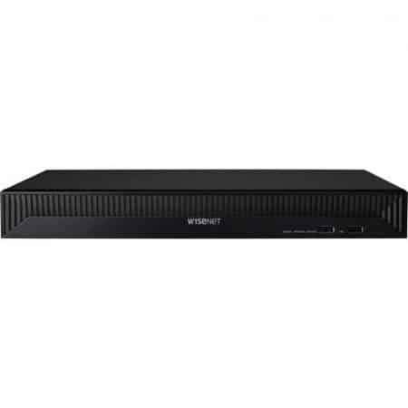 Hanwha QRN-1630S 8MP 16-Channel Plug and Play PoE NVR, 128Mbps, 12TB