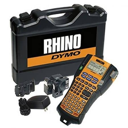 DYMO 1756589 Rhino 5200 Industrial Label Maker with Carry