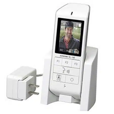 Aiphone WL-11 Wireless Video Intercom Set, 4-Piece, Includes WL-DA (Door Station), WL-1ME (Master Station), WLW-C.E (Charging Dock) and BLJ06W050040P2-U (AC - Image 3