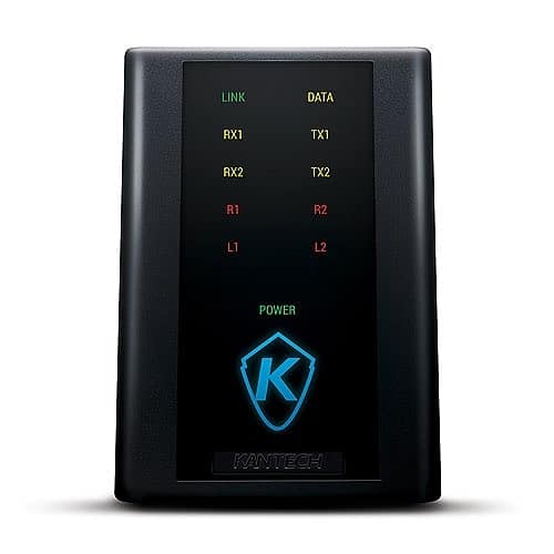 Kantech EK-1M Access Control Expansion Kit, 4-Piece, (1) KT-1-M Controller, (1) KT-PTC1640UG Transformer, (1) KT-PS4085 12V DC Power Supply, (1) KT-BATT-12