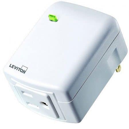 Leviton DZPA1-2BW Indoor Decora Smart Plug-In Outlet with