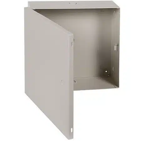 STI EM121204 Metal Protective Cabinet 12" x 12" x 4" D, Beige - Image 2
