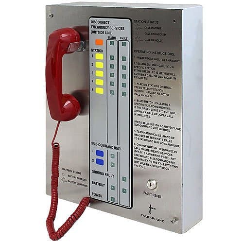 Talkaphone AOR-5 Area of Rescue 5-Channel Command